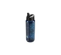 Botella nike tr renew recharge straw 24 oz graphic azul Talla única