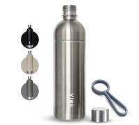 Botella para Aarke Carbonator 3 y 2, Smeg, Brita SodaOne, Sodapop Cooper y Philips GoZero - Botella de repuesto de acero inoxidable de 1,3 L, apta para lavavajillas, botella alternativa Aarke - con
