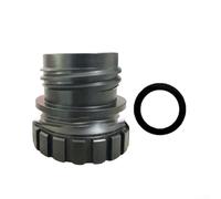 Botella para adaptador de soda Sistema de conexión rápida para botellas de jarra de cristal 0.7L Conector de plástico negro