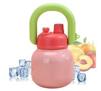Botella Para Agua Aislada Al Vacío - 650 ml A Prueba de Fugas con Asa - Botella Térmica de Agua Acero Inoxidable,Para Picnic Playa Escuela Camping Ciclismo Niños Niñas Jóvenes