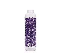 Botella para beber de 500 ml 'Perseus - Flores lilas', boca: cierre de rosca