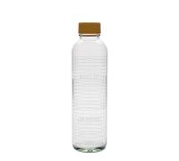 Botella para beber de 700 ml CARRY Bottle 'El agua es vida', boca: cierre de rosca
