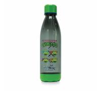 Botella para beber TMNT, 650 ml, botella con motivos de las Tortugas Ninja, tapón giratorio, artículo oficial
