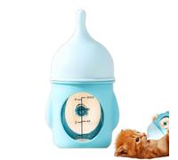 Botella para Gatitos - Botella de bebé para Gatos, para Mascotas pequeñas | Botella de Leche para Gatitos recién Nacidos, tetina de Silicona Suave, biberón Reutilizable, Accesorios de
