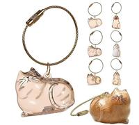 Botella para Guardar Pelo De Gato, Contenedor El Mi Mascota, Llavero Conmemorativo Coleccionistas Cápsulas, Colgantes Transparentes Cajas Almacenamiento