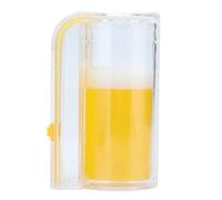 Botella para marcar y atrapar abejas reina |Uso con una sola mano para marcar reinas de forma segura y rápida |Diseño redondo de plástico sin rebabas, herramienta de apicultura