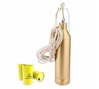 Botella Para Muestras De Aceite De Petróleo Líquido, Contenedor De Muestreo De Cuerda Con Tapa Metálica, Sistema De Muestreo De Líquidos De Cuerda Antiestática(Copper-500ml,Rope L-10m/32.8ft)