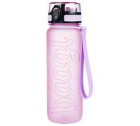 Botella para niños Baagl Botella de Tritan para beber 800 ml Color: rosa