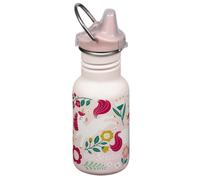 Botella para niños Klean Kanteen Classic Sippy 355 ml Color: beige