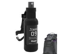 Botella pequeña de spray de perfume | Botella de spray cosmética recargable de 50 ml con cuerda de gancho | Funda de silicona para el cabello, pulverizador para protector solar