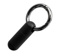 Botella pequeña para medicamentos | Pastillero portátil de titanio impermeable | Organizador de pastillas pequeño diario antioxidante llavero pastillero para bolsillo