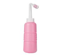 Botella perineal de 350 ml para después del parto, botella de bidé portátil boca abajo, cuidado femenino MomWasher para limpieza de recuperación perineal (rosa, 350 ml)