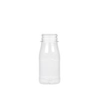 Botella PET de 150 ml 'Milk and Juice', plástico, boca: 38 mm