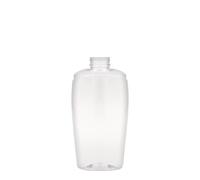 Botella PET de 200 ml 'Squeeze', ovalada, plástico