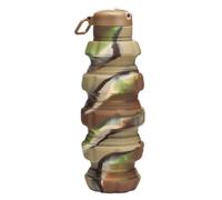 Botella plegable - botellas de agua de viaje Botella plegable, set | Silicona a prueba de fugas | Libre de BPA Portable Flask | For Senderismo Gym Accessories Kids School Outdoor Holiday Gift Set y
