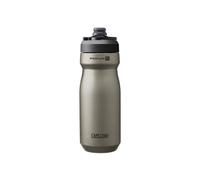 Camelbak Podium aislado Titanium, 530ml botella de agua para bicicleta - titanio ultraligero - 240g - aislamiento al vacío - doble pared - a prueba de fugas - fácil de limpiar - Titanium, talla: OS