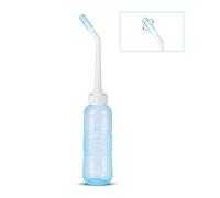 Botella portátil Sitz para inodoro para hemorroides, embarazo, vejiga, malestar de próstata, heridas posparto, cuidado perineal, recuperación de episiotomía y baños de vapor Yoni, Azul