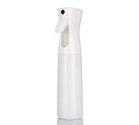 Botella Pulverizador Agua Peluqueria Fina Niebla Pulverizador Continuo Pulverizador Recargable Vacío spray Rizos pulverizar para Pelo Cara Plantas 300ML Blanco