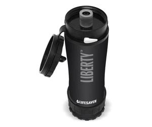 Botella purificadora de agua LifeSaver Liberty (Negro)