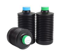 Botella química de cuarto oscuro con volumen ajustable Construcción de HDPE resistente a los productos químicos, cierre seguro, accesorios fotográficos, botella de almacenamiento de líquidos a prueba