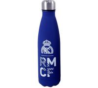 CyP Brands Botella cantimplora de acero Real Madrid, doble pared, 500 ml, azul, producto oficial