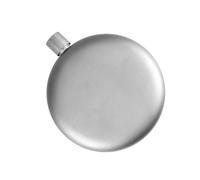 Botella redonda de metal inoxidable portátil para acampar con alcohol, 180 ml de capacidad, ollas de vino, bebidas, camping, alcohol