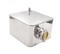 Botella Refrigerante,Depósito Refrigerante Depósit Botella de aluminio de 2,5 l para depósito de recuperación de desbordamiento, refrigerante universal para coche. Depósito de radiador