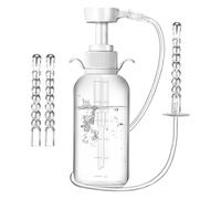 Botella reutilizable para mujer - ABS 300 ml Portable Intimate Wash Bottle with Ergonomic Nozzle and Reusable Design | Personal Hygiene Rinser for Postpartum Care Bathroom Shower Travel