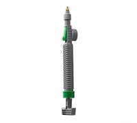 Botella rociadora de jardín con boquilla de presión ajustable, regadera de mano de 29 cm para el cuidado de plantas, limpieza y nebulización de flores (B)