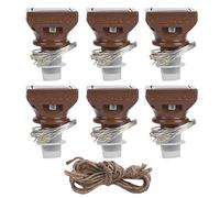 Botella solar Corcho Luz LED Botella Corcho Cadena Luz Botella de vino Luz Decoración 6PCS 20LED Luces solares de cadena Botella de vino impermeable Lámpara de corcho para la decoración del banquete d