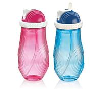 Botella Sport C/pajita Lux 400 ml Qlux ? colores surtidos
