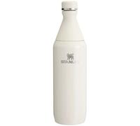 STANLEY 1913 All Day Slim Botella Agua Acero Inoxidable 0.6L - Fría Durante 6 Horas - Helada Durante 11 Horas - Cantimplora Termica Sin BPA - Antifugas - Apta Para Lavavajillas - Cream