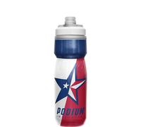 Botella t rmica para bicicleta CamelBak Podium Chill - F cil de apretar - Compatible con la mayor a de portabicicletas - 21 oz Texas