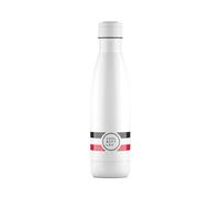 Botella Térmica - 500 ml - Pure White - Botella de Agua de Acero Inoxidable - Bebidas Frías 36 horas y Calientes 18 horas - Acabado con Impresión 3D - Sin BPA - Cool Bottles