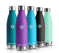 Botella Termica - 500ML - Botella agua Acero Inoxidable, Termo con pared Doble Aislamient, de Fugas, Botella Gimnasio, Cantimplora Termica para Niños, Deportiva - Conserva 12 Horas Caliente, 24 frio