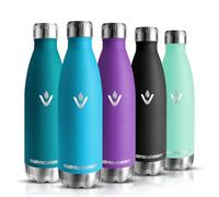 Botella Termica - 500ML - Botella agua Acero Inoxidable, Termo con pared Doble Aislamient, de Fugas, Botella Gimnasio, Cantimplora Termica para Niños, Deportiva - Conserva 12 Horas Caliente, 24 frio