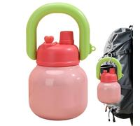 Botella Térmica - 650 ml A Prueba de Fugas con Asa | Botella Térmica de Agua Acero Inoxidable,Para Picnic Playa Escuela Camping Ciclismo Niños Niñas Jóvenes
