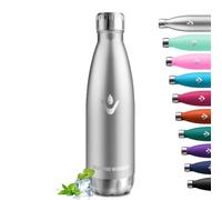 Botella Termica 750ml, Cantimplora Termica Acero Inoxidable sin BPA, Botella Termica Reutilizable, Termo a Prueba de Fugas, Termica Botella para Niños, Escuela, Oficina, Sport, Gimnasio y Viajes