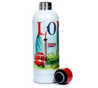 Botella Térmica Aislada Puckator 530 ml Londres Tour Acero Inoxidable