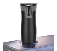 Botella térmica de acero inoxidable, 420 ml, termo de acero inoxidable, fácil de abrir, para bebidas calientes y frías, para niños, adolescentes, estudiantes y adultos
