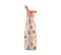 Botella Térmica Infantil - 260 ml - Fruit Salad - Botella de Agua de Acero Inoxidable - Bebidas Fías 36 Horas y Calientes 18 Horas - Acabado con Pintura en Relieve - Sin BPA - Cool Bottles