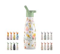 Botella Térmica Infantil - 260 ml - Spring Flowers - Botella de Agua de Acero Inoxidable - Bebidas Fías 36 Horas y Calientes 18 Horas - Acabado con Pintura en Relieve - Sin BPA - Cool Bottles