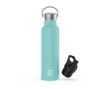 Botella térmica mibbot numada verde 600ml (incluye 2 tapones)