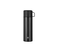 ZWILLING THERMO Botella térmica, Taza integrada, Termo, Aislamiento de doble pared, 1 L, Altura: 28,1 cm, Negro