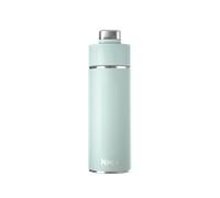 Ninja Thirsti botella de agua de acero inoxidable 530 ml, térmica con tapa antigoteo y triple aislamiento para bebidas con gas, calientes y frías, botella deportiva y de viaje, menta, DW1801EUUKMT