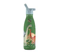 Botella Térmica Niños - 350 ml - Jurassic Era - Botella de Agua de Acero Inoxidable - Bebidas Fías 36 Horas y Calientes 18 Horas - Acabado con Pintura en Relieve - Sin BPA - Cool Bottles