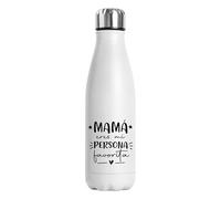 Botella Térmica Personalizada Eres mi Persona Favorita Botellas de Agua Acero Inoxidable Doble Capa 500 ml Bebidas Frias y Calientes