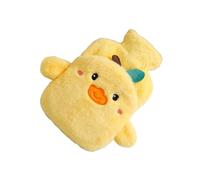 Botella térmica - PVC 1L | Calefactor de invierno animal | de agua caliente | con cubierta suave Capibara, rana, pato amarillo pequeño para frío, relajarse, viajes