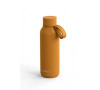 Quokka Botella térmica Solid Acero inoxidable doble pared sin BPA colgador de silicona Amber 510 ml