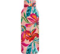 Botella térmica QUOKKA SOLID TROPICAL BLOOM 630ml acero inoxidable boca ancha